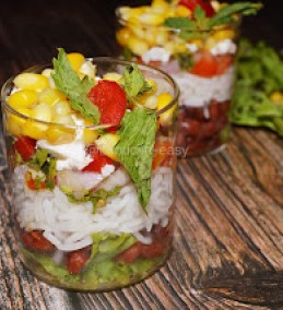 Mexican Rice Bean Salad Recipe
